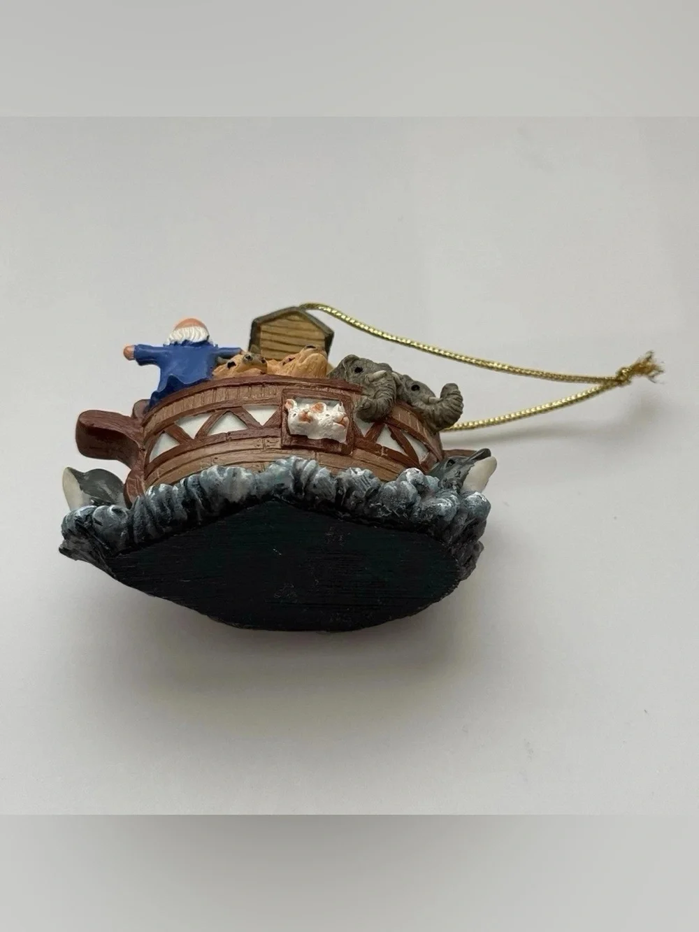 Noah’s Ark Animals Christmas Ornament Religious Bible Story Holiday Decor